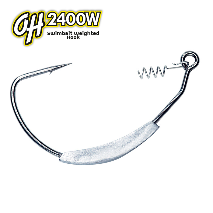 OMTD OH2400W BIG SWIMBAIT WEIGHTED HOOK FROM PREDATOR TACKLE.*